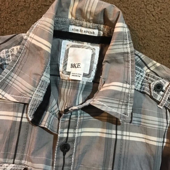 Mens shirt by BKE size medium - Picture 3 of 3
